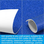 PATIKIL Dark Blue Shiny EVA Glitter Foam Sheet 11.8 x 7.9 Inch 2mm Thick - Image 5