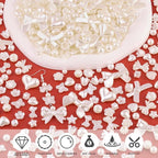 270-320PCS TINKRSTUFF Assorted Mix ABS Imitation Pearl Beads - Image 4