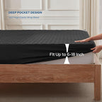 BEDLORE Waterproof Mattress Protector, California King Size Mattress Pad - Image 4
