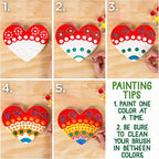 Creative Roots Mosaic Heart Stepping Stone, Includes 7-Inch Ceramic Stepping - Image 6