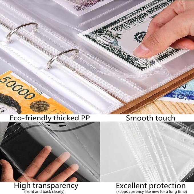 Currency Paper Money Collection Album Book - Image 4