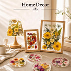 80Pcs Dried Pressed Flowers for Resin, Real Natural Flowers & Leaves Set - Image 5