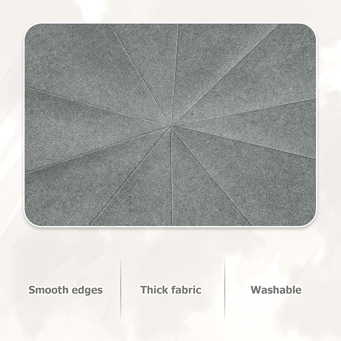 20Pcs Stiff Felt Sheets, 1.5mm Thick Felt Fabric Squares - Image 4