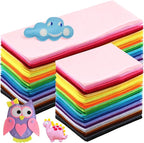 Moukeren 60 Pcs 12 x 8 Inch, 8 x 35 Inch Felt Sheets Bulk by Moukeren