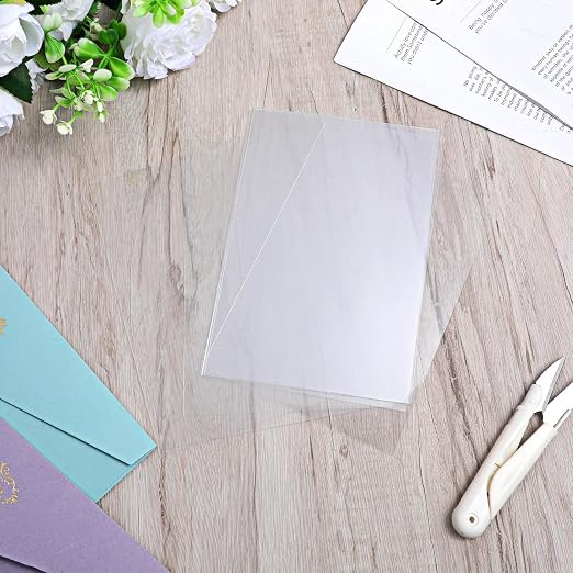 60PCS Heat Resistant Clear Acetate Sheets - Image 5