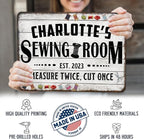 Personalized Sewing Room Sign Art Room Décor - Image 3