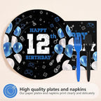 96Pcs 12th Birthday Decorations - Image 3