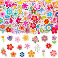 400Pcs Flower Foam Stickers Assorted Spring Summer Colorful Flower Shaped by ceibatree