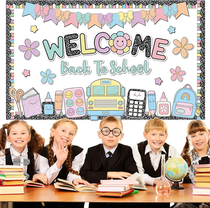 Composition Notebook Bulletin Board Welcome Back to School Classroom - Image 6