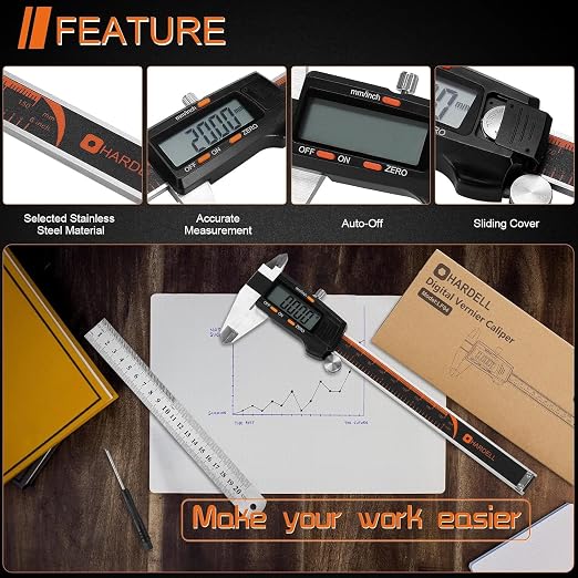 HARDELL Digital Caliper 6 Inch - Image 5