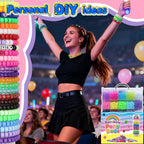JULIMAIDONG 11000Pcs Pony Beads, Beads - Image 7