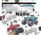 Custom Truck Racing Car Flag Pencil Pouch by BOENLE-WELCOMEYOURCOMING