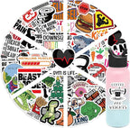 Inspirational Fitness Stickers Bulk by Unknown