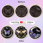 Huacan Embroidery Kit for Adults Beginners - Image 3