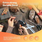 MATUFF Mini hot Glue Gun Sticks – 120 Pcs Clear hot Glue Sticks Dia 0.27” x 8” - Image 5