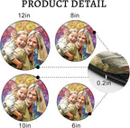 Personalized Stained Glass Suncatcher, Custom Photo Stained Glass Window - Image 2