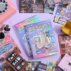 Girl's Japanese Retro Sticker Book, Y2K Showa Theme - Image 7