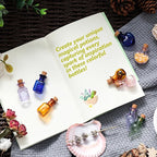 Geiserailie 80 Pieces Tiny Glass Bottles Spell Jars - Image 5