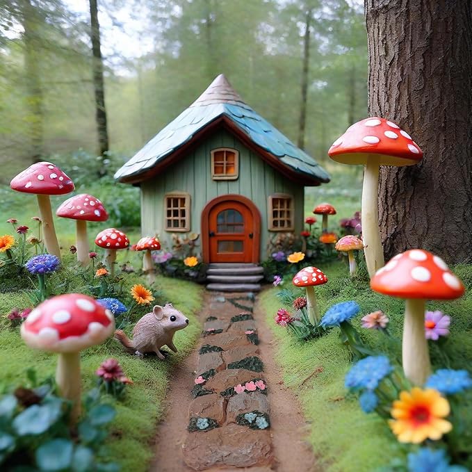MUAMAX Fairy Garden Walkway Path, Fairy Garden Pathway, Fairies Gardens - Image 3