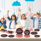 200pcs BBQ Baby Shower Plates Napkins Baby Q Paper Tableware Set It's A BabyQ - Image 6