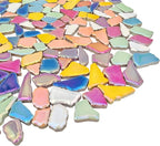 1.1lb Ceramic Mosaic Tiles, Mixed Colour Ceramic Mosaic Pieces - Image 6