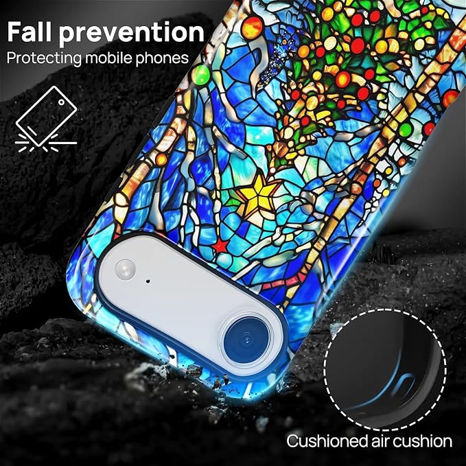 Case for iPhone 17 Air, Scratch Resistant Hybrid Double Layer Hard - Image 3