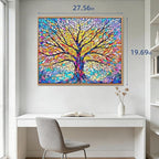 Tree of Life Mosaic Puzzles for Adults 1000 Pieces, Challenging Jigsaw Puzzles - Image 4