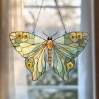Luna Moth Acrylic Suncatcher by Unknown