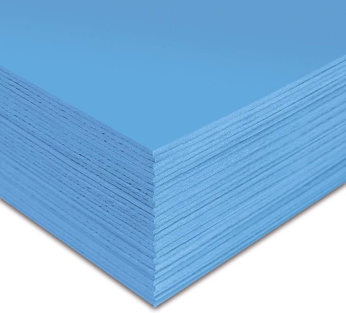 Better Office Products Light Blue EVA Foam Sheets, 30 Pack, 2mm Thick, 9 x 12 - Image 6