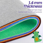 Peryiter 150 Pcs Fall Felt Sheets Bulk - Image 6