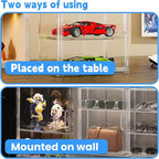 Montex Acrylic Display Case for Collectibles 3 Tier, Figure Display Case - Image 4
