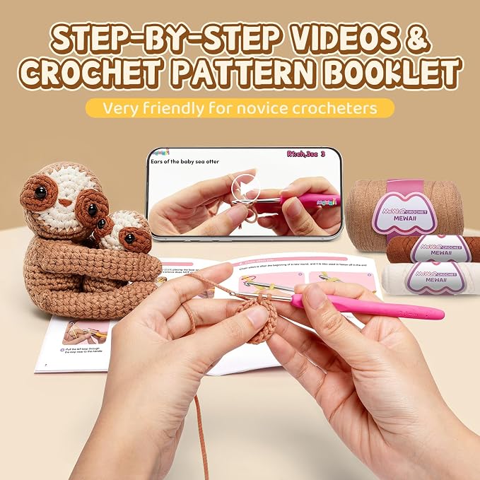 Mewaii Crochet Kit for Beginners - Image 4