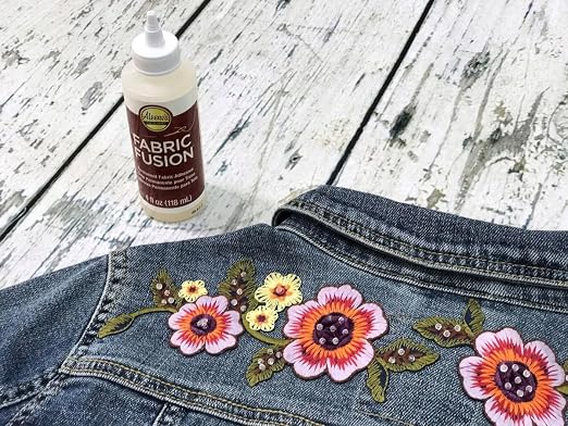 Aleene's Fabric Fusion Glue 8 fl oz, Permanent and Washable Adhesive, No-Sew - Image 6