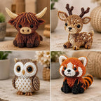 VEEBASY Tiny 3D Beaded Animal DIY Kit, Easy DIY Beading Embroidery Kit - Image 4