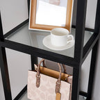 FENLO LED Glass Display Cabinet – Dimmable Lighted Furniture - Image 5