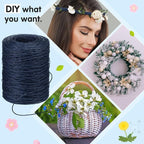 Syhood 673 Feet Floral Vine Bind Wire Rustic Wrapping Wire - Image 5