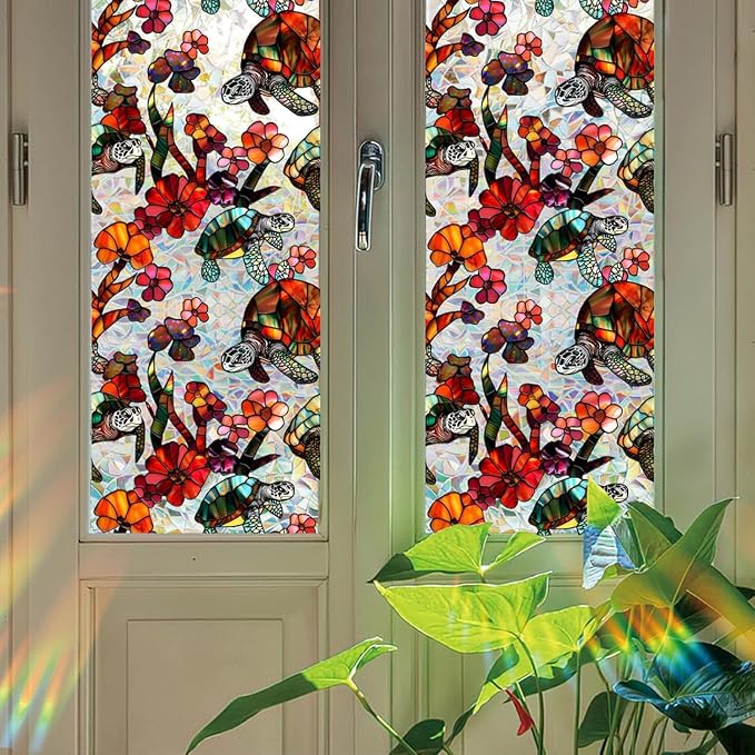 Stained Glass Window Cling - Image 4