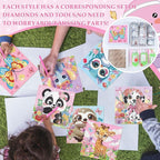Trandraft 13 Pcs Cute Animal Monthly Diamond Art Kits - Image 5
