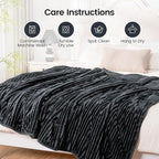 Sherpa Fleece Adult Weighted Blanket 20lbs - Image 6