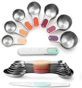 Spring Chef 15 Magnetic Measuring Cups & Spoons, Desert Sunset | Nesting by SpringChef