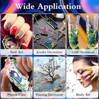 48 Box Crushed Glass Craft Glitter Fine - Image 4
