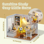 Flever Dollhouse Miniature DIY House Kit Creative Room - Image 2