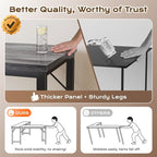 Huuger 63 Inch L Shaped Desk - Image 7