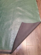 Green Soft Faux Vegan Leather Fabric Sheet PU Peta Approved Vegan | 1 Yard Cut - Image 4