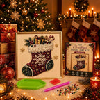 DIY Christmas Pearl Diamond Painting Art Kit by Unknown