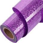 ​TORC Purple Glitter HTV Purple Heat Transfer Vinyl HTV Rolls by TORC