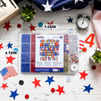 Gionlion 4th of July Decorations Bracelet Making Kit - Image 4