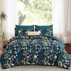 Yiran Blue Twin Comforter Set - Image 8