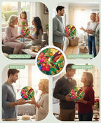 Acrylic Puzzle Suncatcher, Flowers Hummingbird Sun Catcher - Image 4