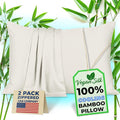 Pillow Cases - 100% Viscose Derived from Bamboo - Cooling Pillowcase - King Size by VeganSilk